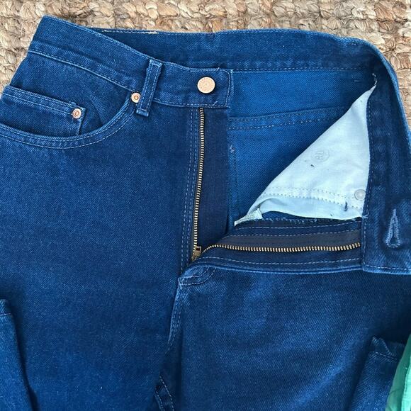 Women’s Lee vintage dark blue mom jeans-size 24 - Picture 3 of 7